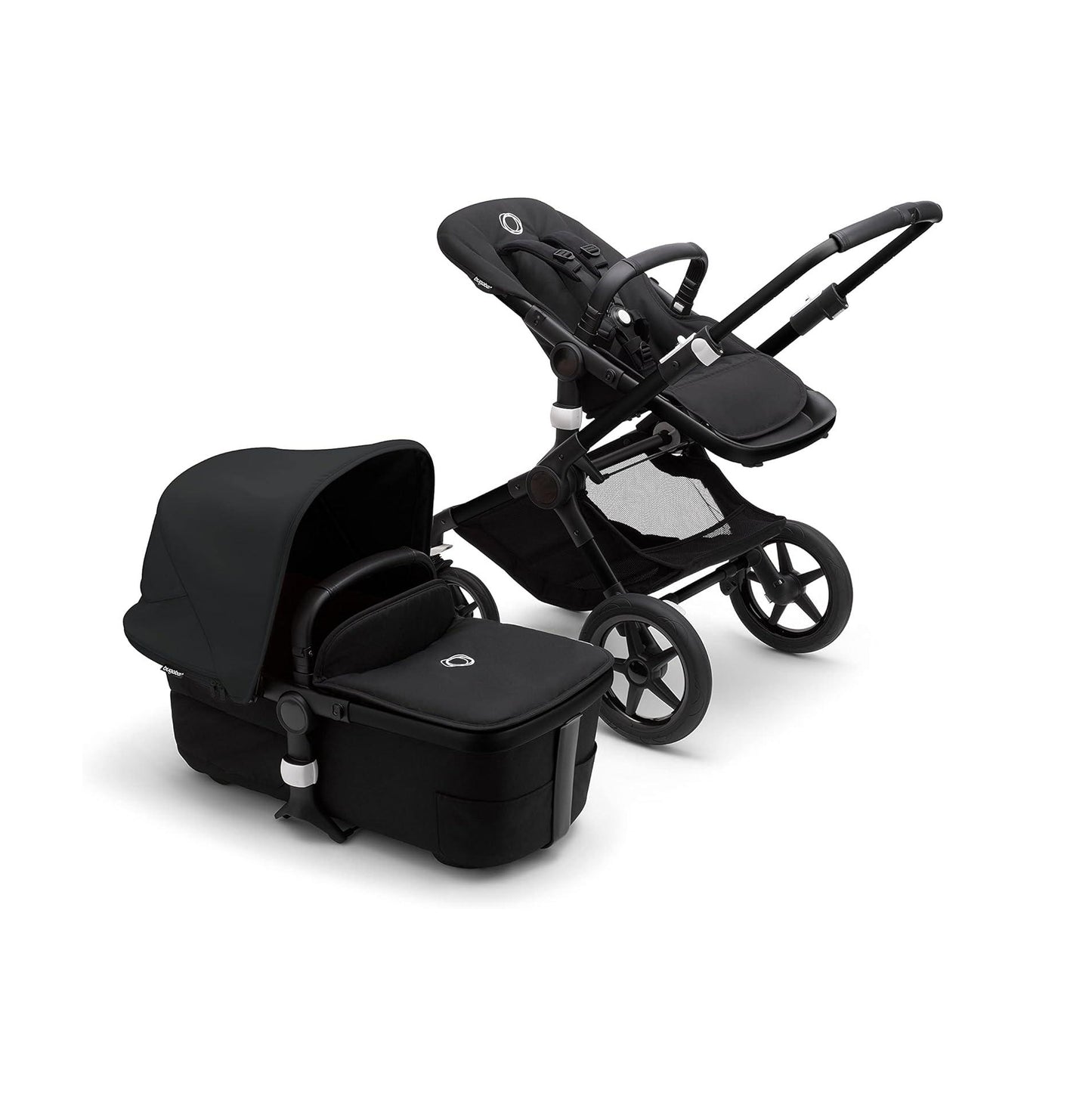 Bugaboo Fox 3 complete - BLACK/MIDNIGHT BLACK-MIDNIGHT BLACK - Carriola - Bambineto