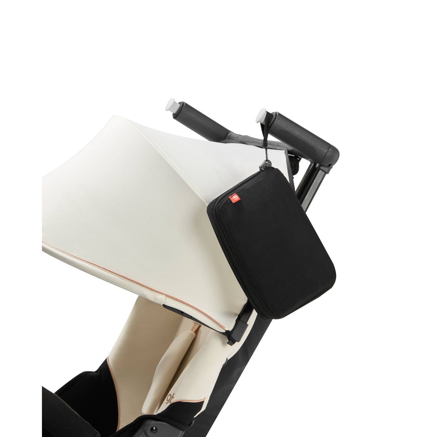 Bolso Organizador Para Carriola De Bebe Gb Pockit 2 En 1 Color Negro