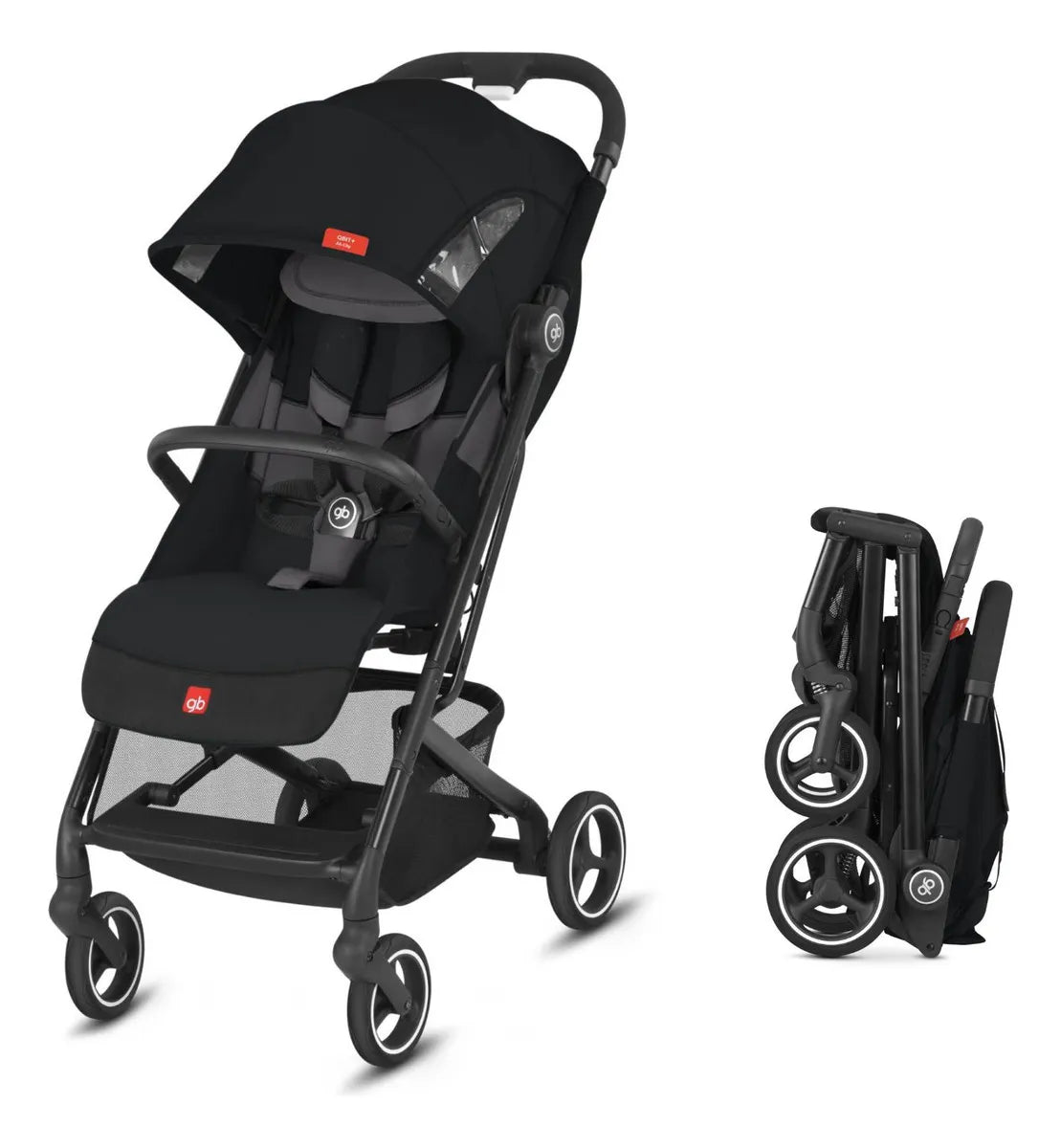 Carriola De Viaje GB Qbit + All City - Ultra Compacta Ligera