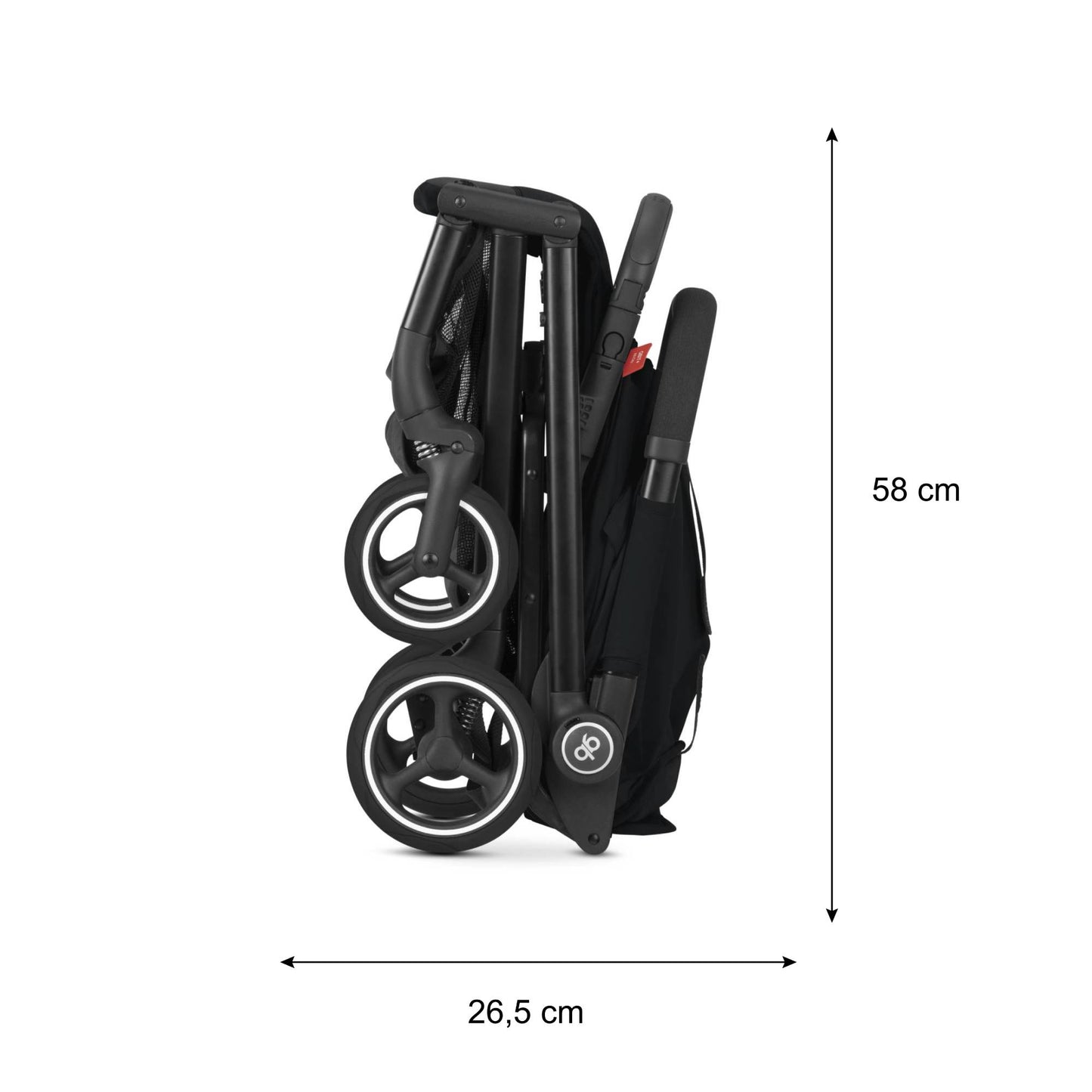 Carriola De Viaje GB Qbit + All City - Ultra Compacta Ligera