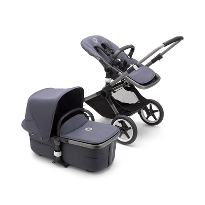 Bugaboo Fox 3 complete - GRAPHITE/STORMY BLUE-STORMY BLUE - Carriola - Bambineto