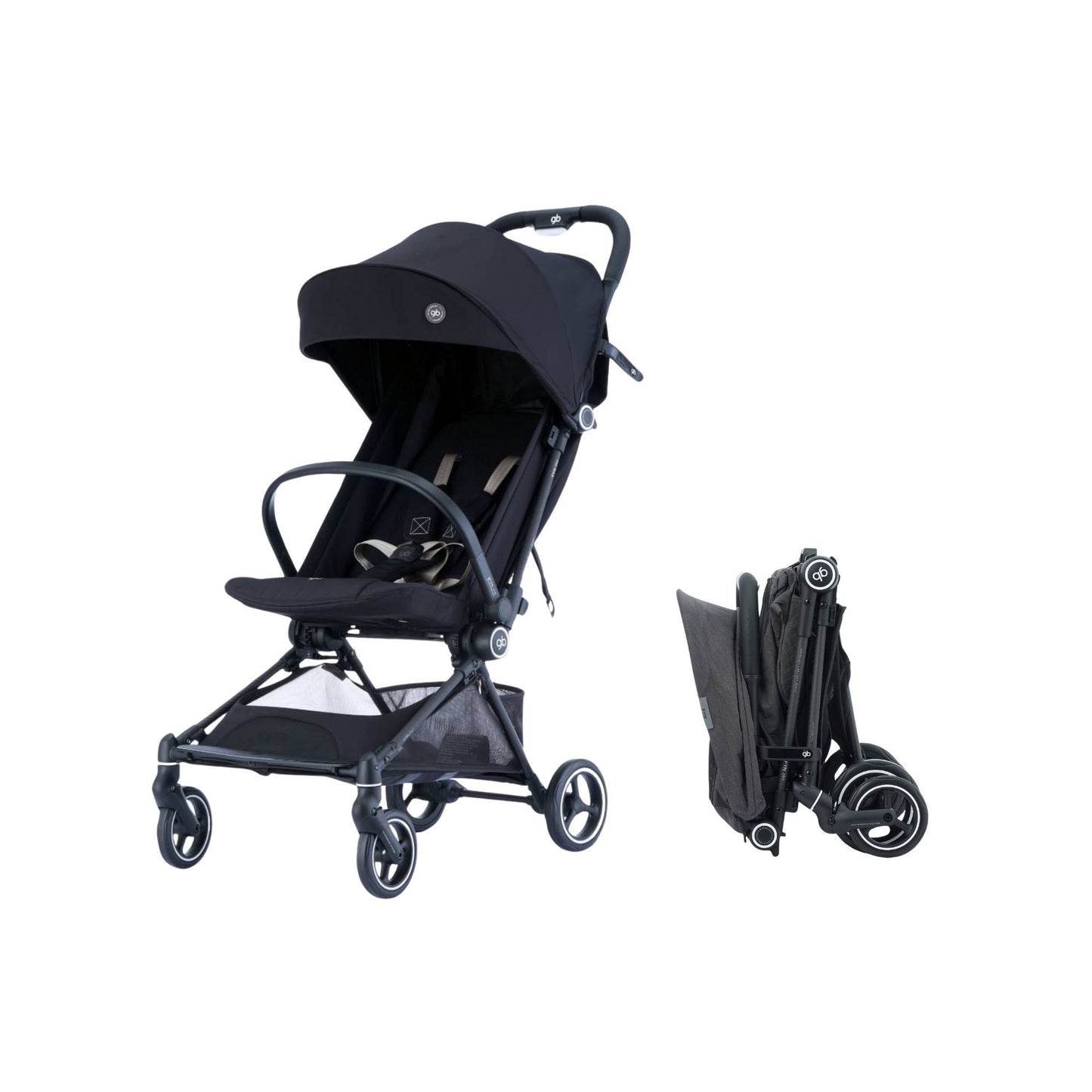 Carriola De Viaje GB Fyn Plus Fibra de Carbno Apto Avion Ultra Ligera Compacta