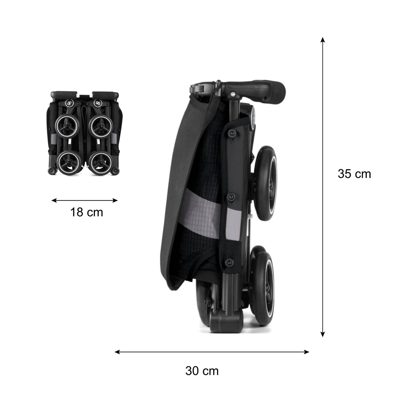 Carriola Viajera GB Pockit Air All Terrain Ligera Apto Avion