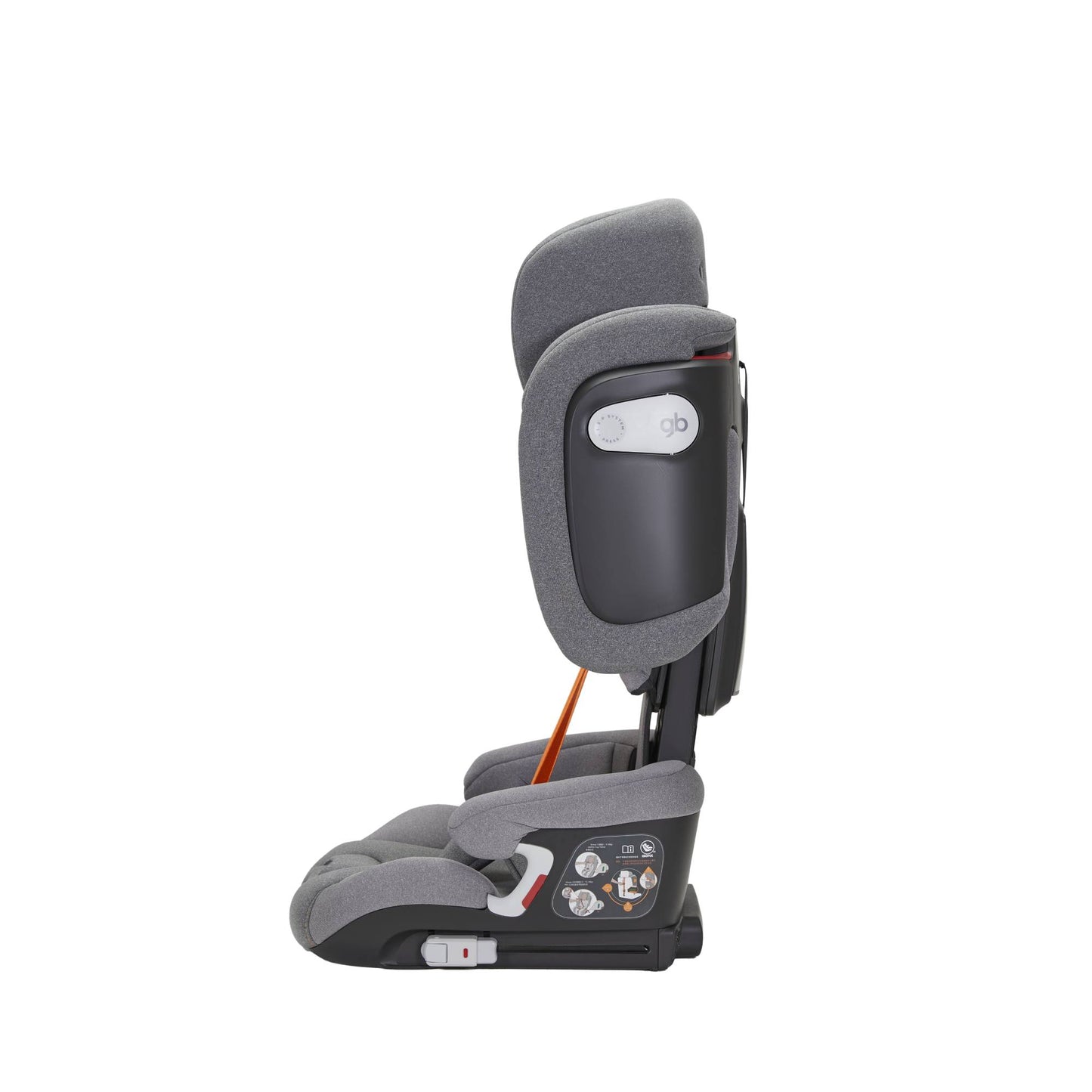 Autoasiento Booster Gb Pockit Armor Plegable Norma R129