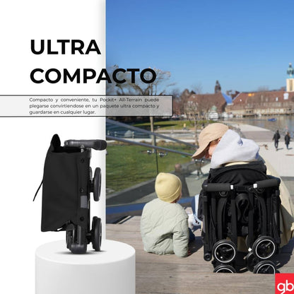 Carriola De Viaje GB Pockit + All Terrain Ligera Apto Avion