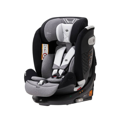 Combo Deluxe - Autoasiento gb Unari + Carriola gb Swan + Cuna Colecho Motek Estee Gris de Regalo