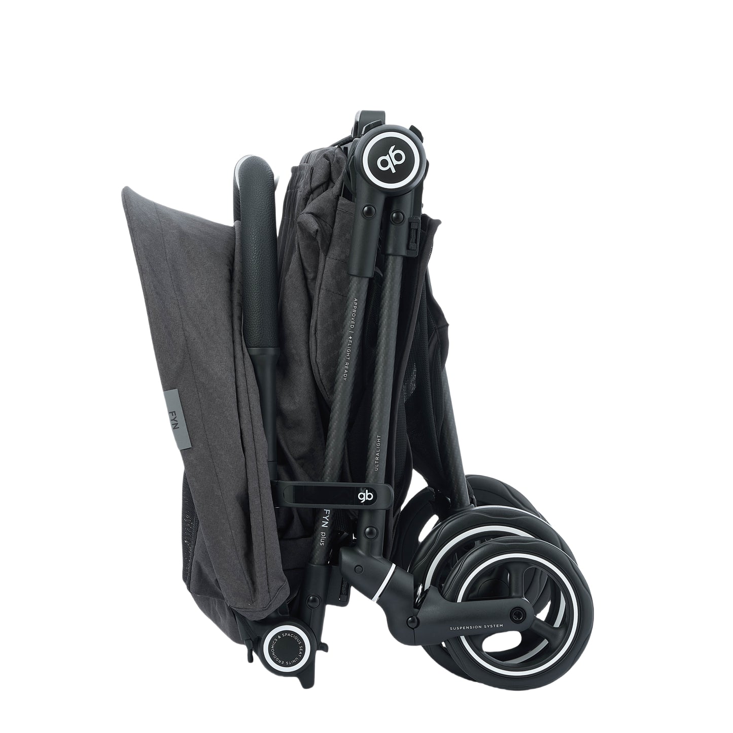 Carriola De Viaje GB Fyn Plus Fibra de Carbno Apto Avion Ultra Ligera Compacta